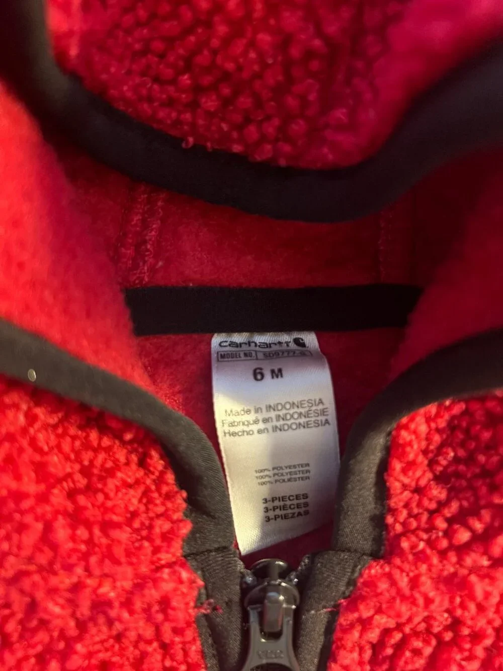 Carhartt Sherpa Baby Vest